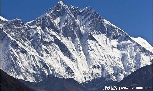 世界上最高的山峰排名珠穆朗玛峰8848米排名第一